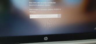 ordinateur portable bloqué avec le code confidentiel exigé - Windows 10 -  Le Crabe Info