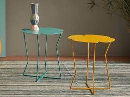 Alibaba.com adds glamor to your furniture with designer & luxurious garden side table. Round Metal Garden Side Table Corolla By Memedesign Design Ernesto Maria Giuffre