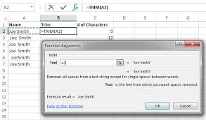 Remove Extra Spaces From Excel Data Pryor Learning Solutions