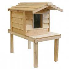 Feral Cat House Insulated With Platform