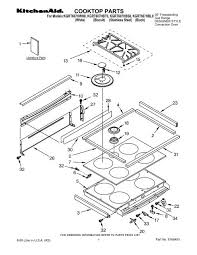 cooktop parts kitchenaid