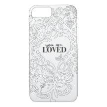 Adult coloring poster coloring iphone 6 tough case. Coloring Page Iphone Cases Covers Zazzle