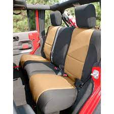 Rear Seat Cover Neoprene Black