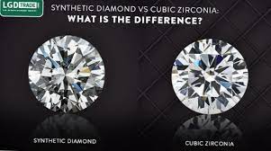 difference between simulated diamond