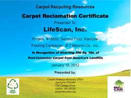 carpet recycling california carpet
