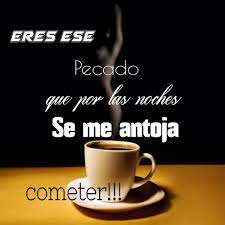Frases sensuales con cafe