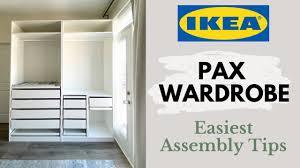 build an ikea pax wardrobe