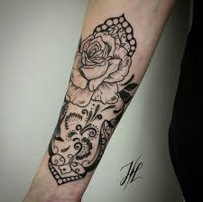 But what does the rose symbolise. 50 Enchanting Flower Tattoos For Fall Tattooblend