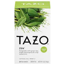 tazo zen green tea bags 20 ct 1 5 oz