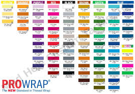 Details About Prowrap Thread Brown Tones Ncp Colorfast