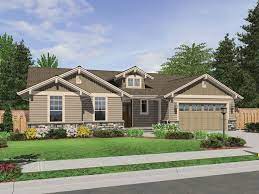 Craftsman Style Ranch House Plan With