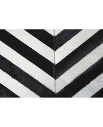 patchwork carpet stripes design black