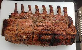 smoked bone in pork roast recipe