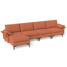 polyester modular modern sectional sofa