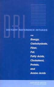 Dietary Reference Intakes For Energy Carbohydrate Fiber