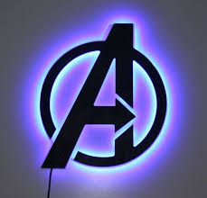 Boom Sing Comic Book Night Lights Superhero Sign Led Lamp Etsy Marvel Room Avengers Room Marvel Bedroom
