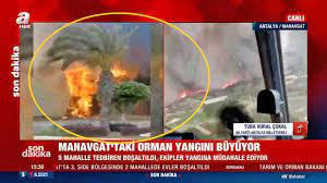 SON DAKİKA: Antalya Manavgat'ta yangın CANLI YAYIN son durum! Yürekleri  yakan anlar kamerada... videosunu izle | S