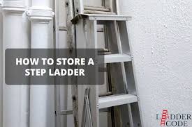 how to a step ladder with