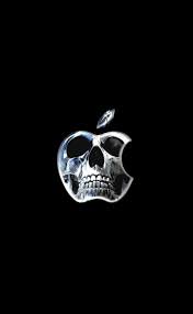 skull apple logo wallpapers top free