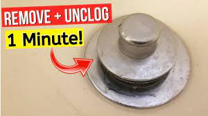 How To Easily Remove Bathtub Drain Plug Stopper & UNCLOG DRAIN in 1 MINUTE!  -Jonny DIY - YouTube