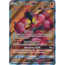 By traversing the ultra wormhole via the ultra warp ride, players can reach the ultra jungle, where the ultra beast buzzwole resides.the encounter itself has a chance of being shiny. Buzzwole Gx Full Art 104 111