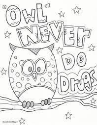 Download and print these printable drug free coloring pages for free. Red Ribbon Week Coloring Pages And Printables Classroom Doodles