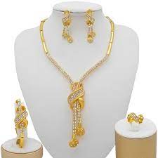 2021 arabic jewelry necklace set