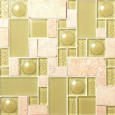 Crystal Glass Floor Tiles For Bathroom