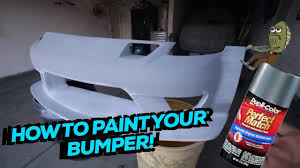Because of that, before painting anything, make sure you know how to remove the paint from materials like metal, plastic, and fabric. How To Spray Paint Your Bumper Or Car Youtube
