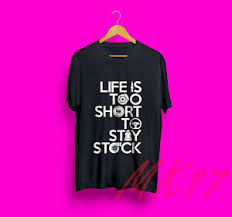 Details About Life Is Too Short To Stay Stock Bmw Logo T Shirt Funny T Shirt Mems Gildan