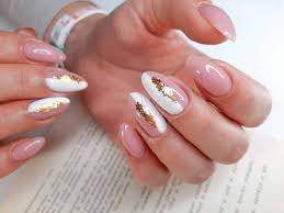 38 trendy pink and gold nails designs