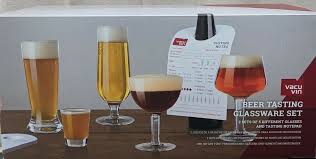 Vacu Vin Beer Tasting Glassware 2 Sets