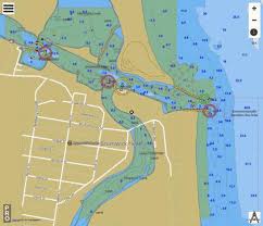 New South Wales Brunswick River Entrance Marine Chart