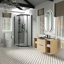 Offset Shower Suite 1200 Vanity Unit