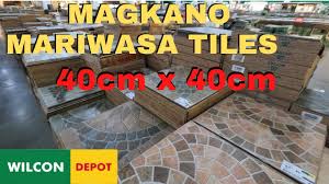 mariwasa tiles 40cmx40cm sa wilcon