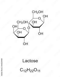 lactose milk sugar chemical structure