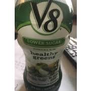 v8 healthy greens lower sugar