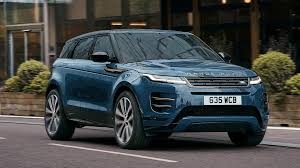 the new facelifted range rover evoque