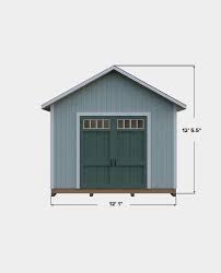 Diy 12x20 Gable Storage Shed Plan