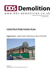 construction phase plan shepway