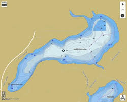 Prairie River Lake Fishing Map Us_mi_78_128 Nautical