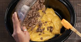 Frozen hash brown potatoes, condensed cheddar cheese. Campbell S Cheddar Cheese Soup Recipes With Ground Beef