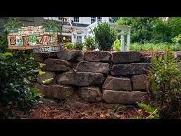How To Build A Boulder Retaining Wall