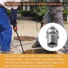 High Pressure Washer Drain Sewer