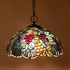 Stained Glass Pendant Lighting Living