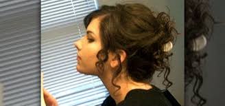 curly updo hairstyling wonderhowto