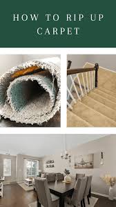 how to rip up carpet and suloor odors