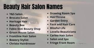 beauty business names ideas for