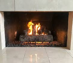 Gas Fireplace Full Service Chimney