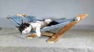 how to make a cat bed hammock diy you